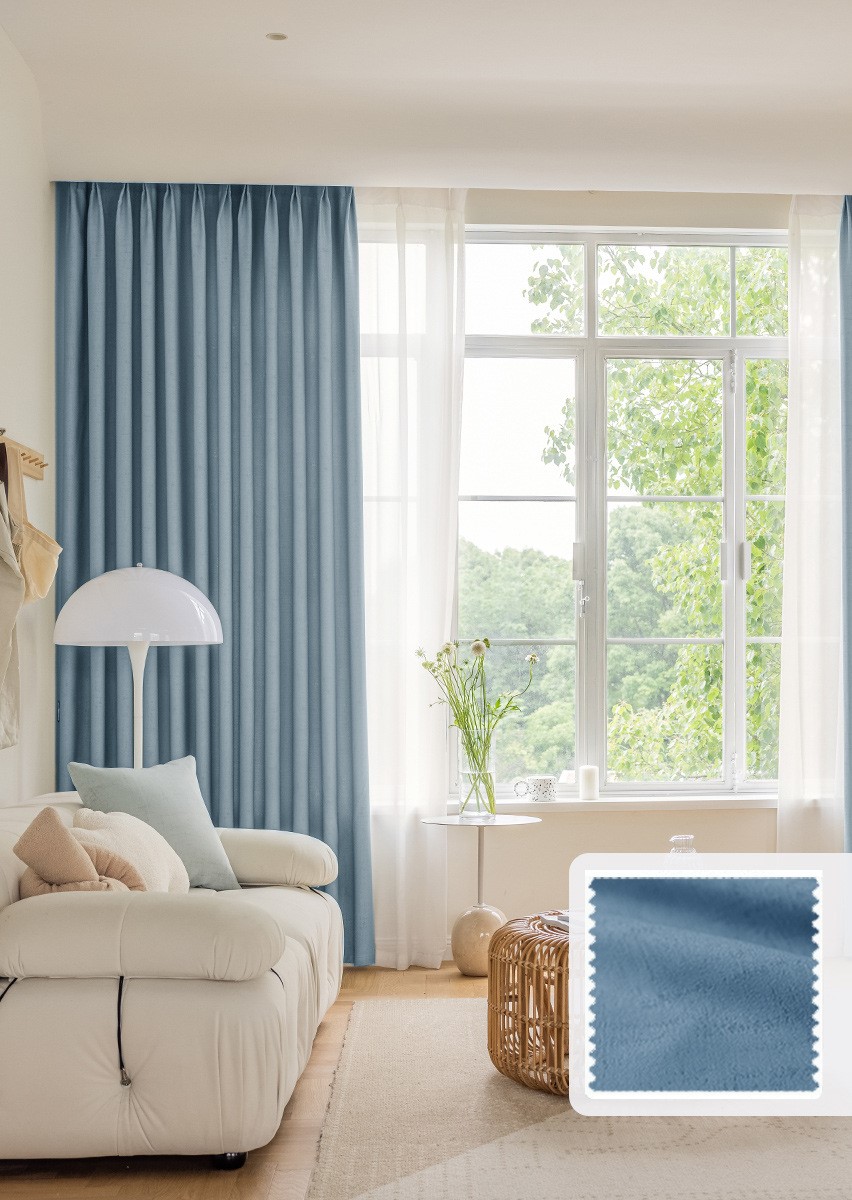 Antibacterial high-density fine velvet curtains 25 02