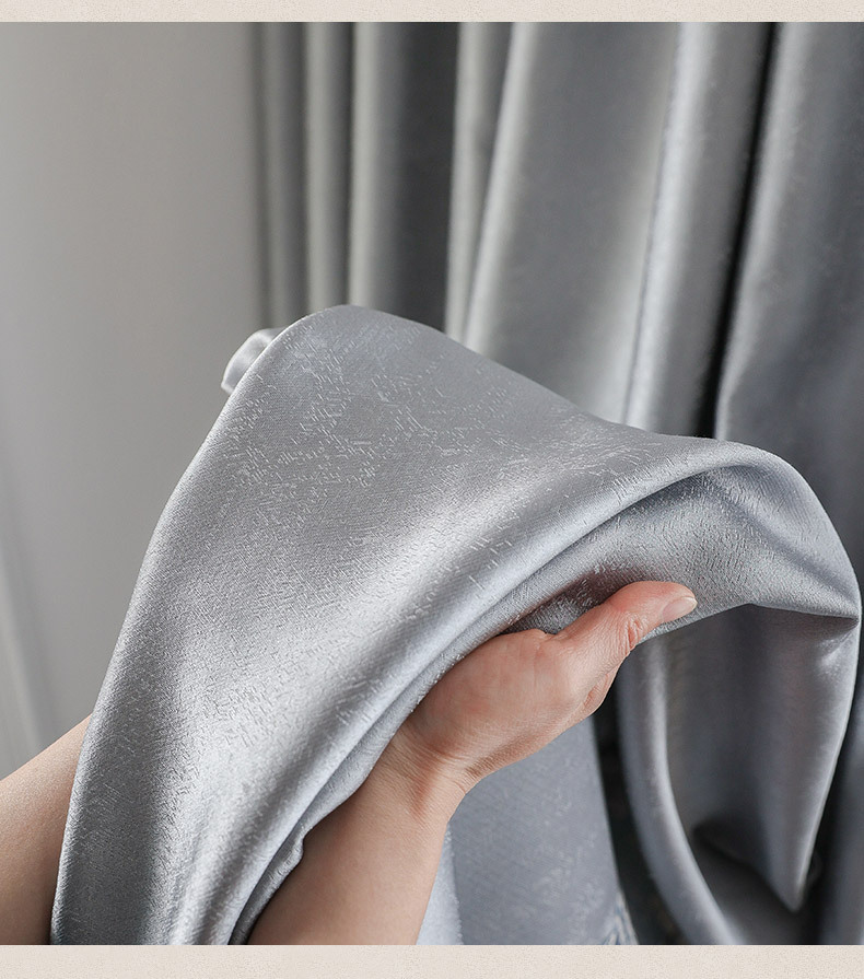 Blackout jacquard living room atmospheric curtains 30