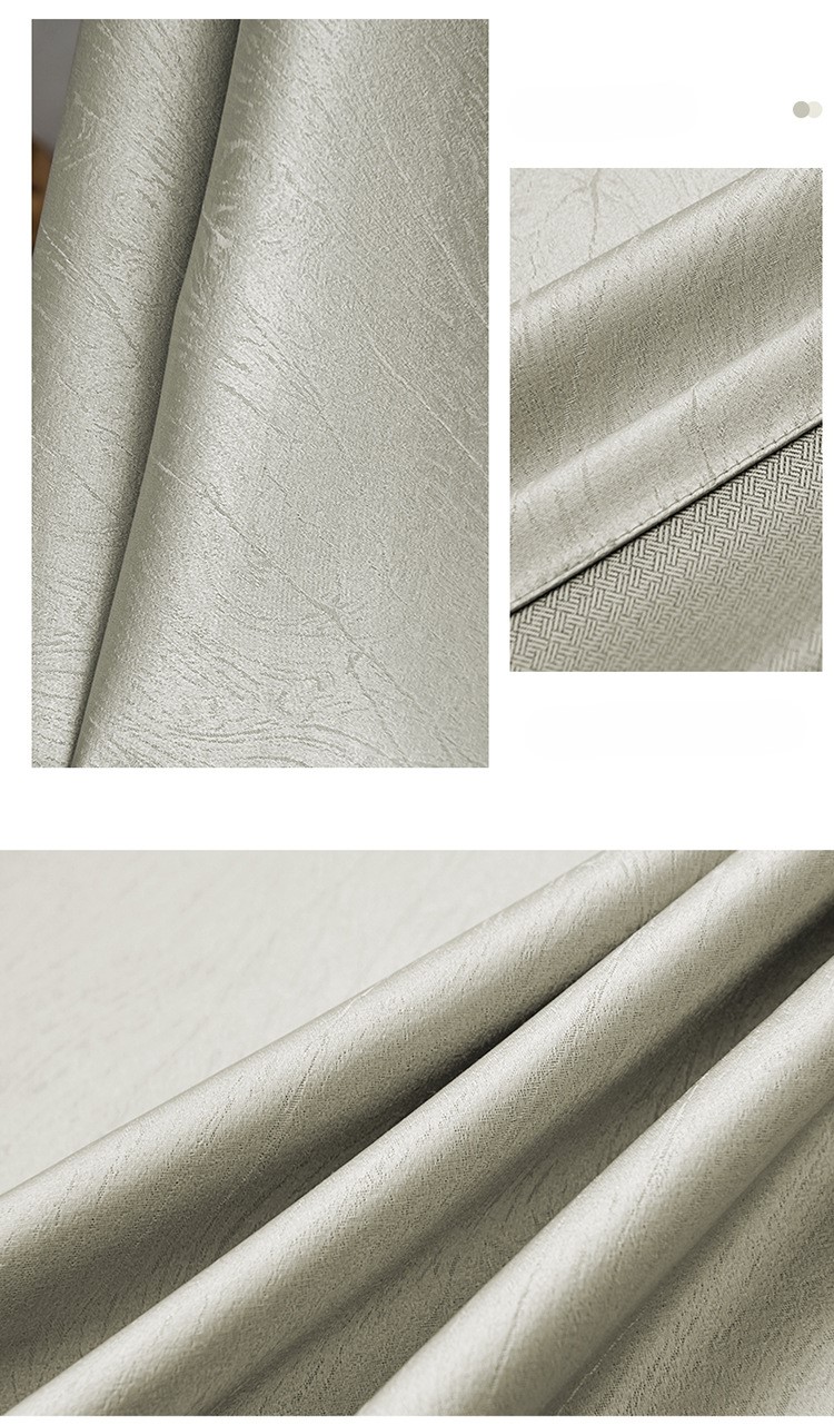High precision jacquard blackout curtains 28