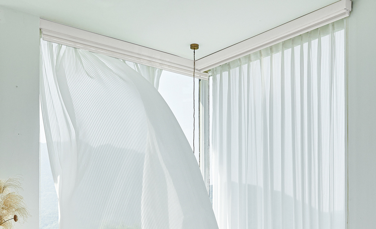 Striped tulle curtain fantasy tulle modern 10