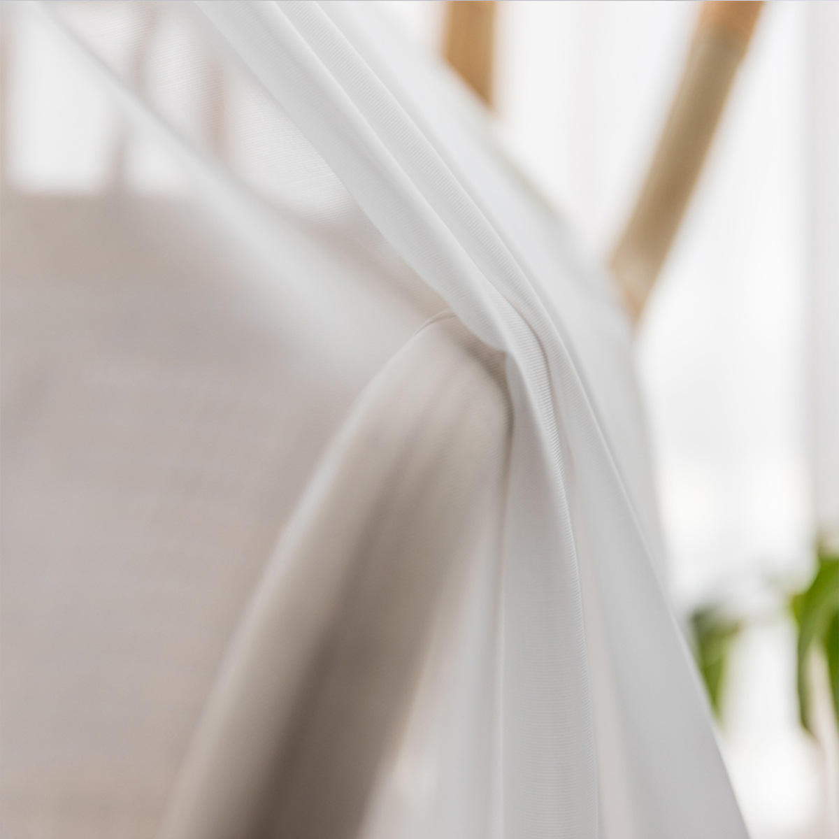 Translucent and opaque bay window balcony bedroom tulle 13