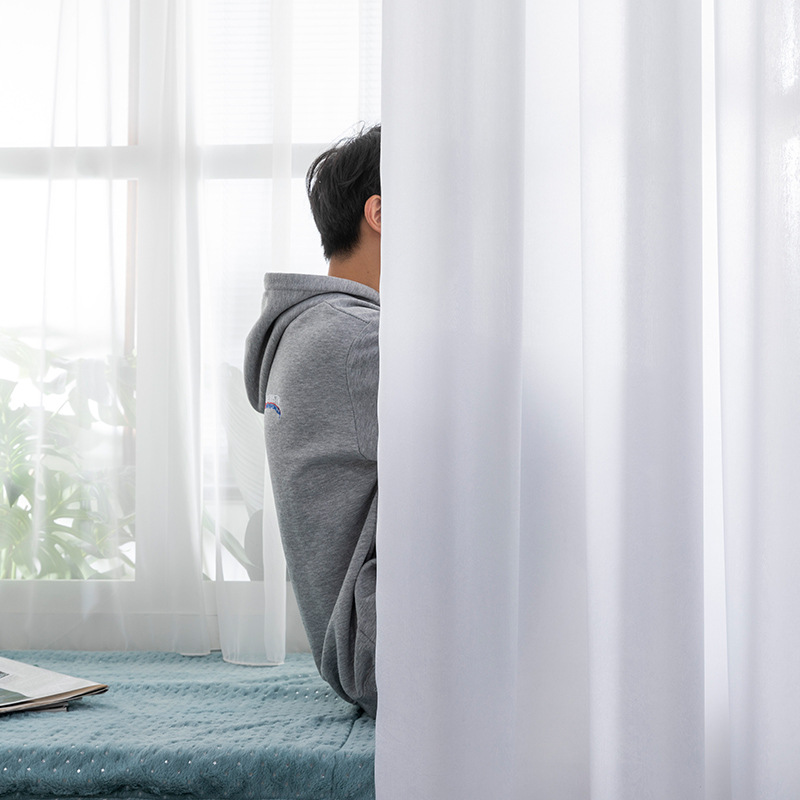 Window screen is light-transmissive and opaque 6