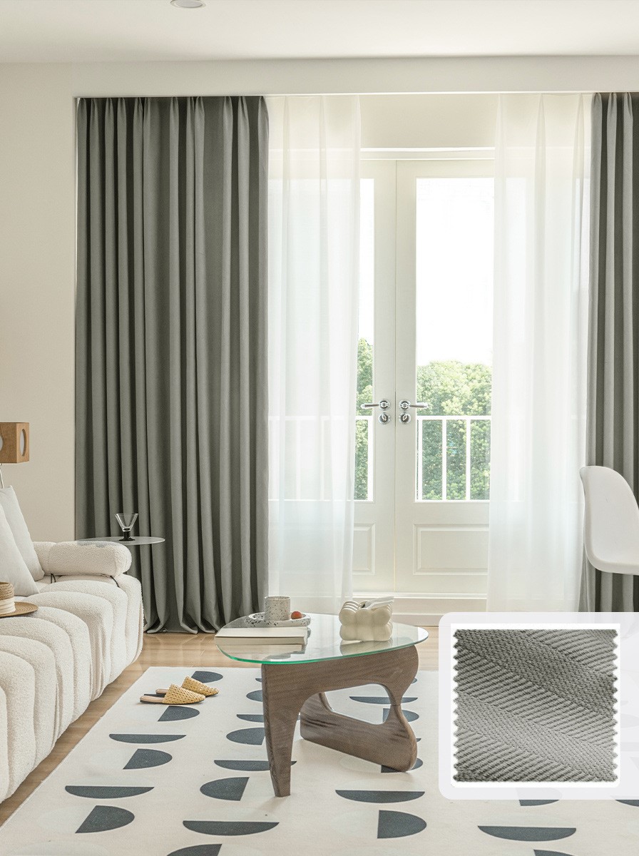 Antibacterial blackout curtains for home use 41
