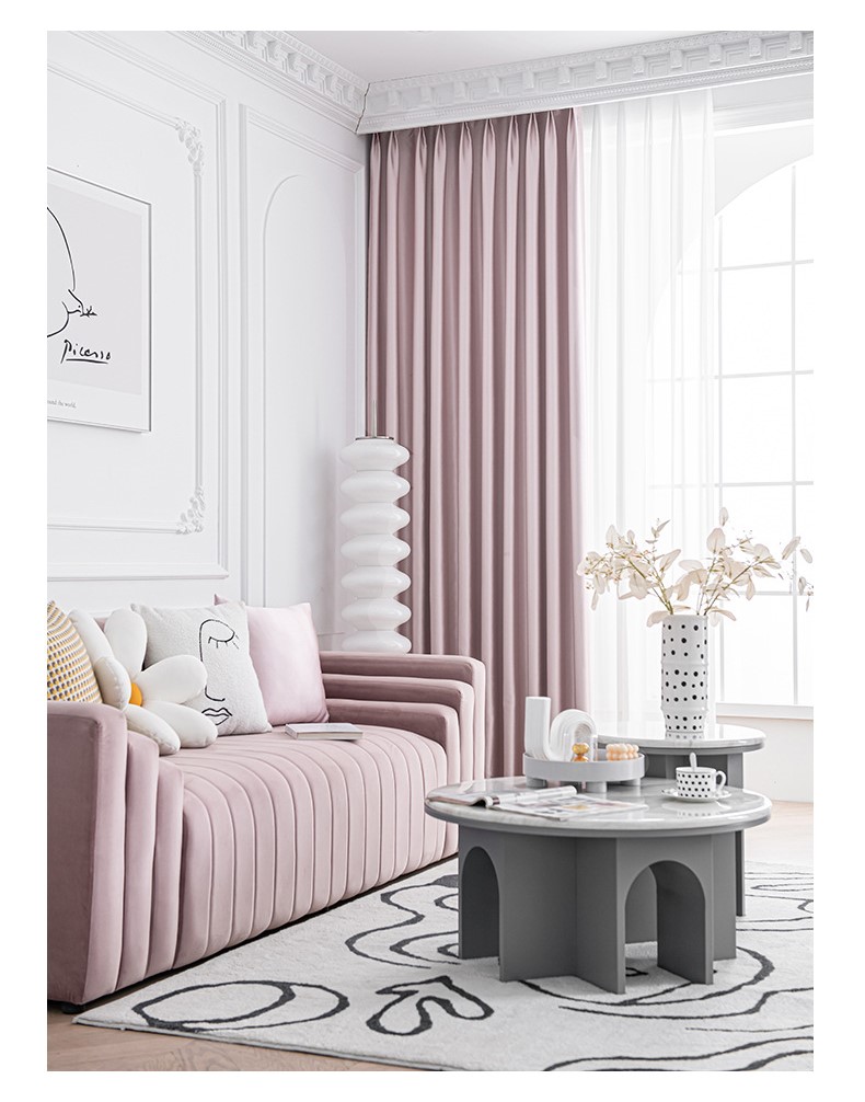 High-end curtains for bedroom and living room 44 01