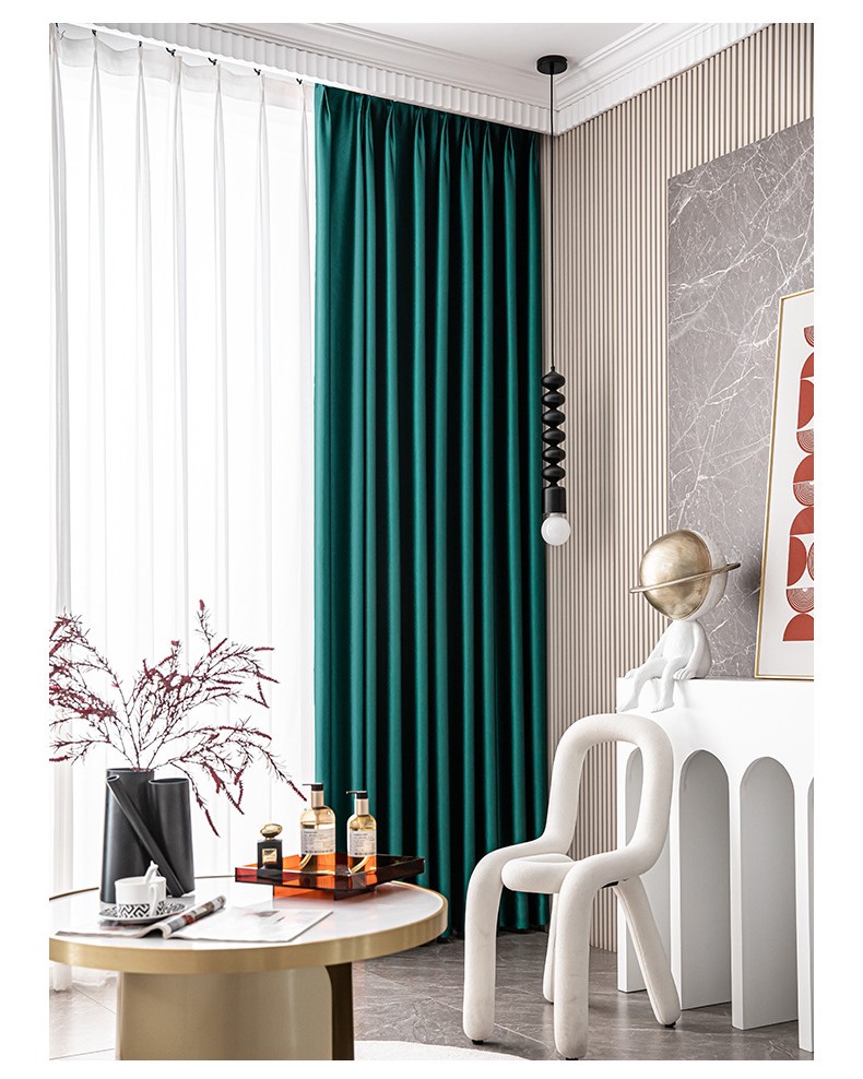 High-end curtains for bedroom and living room 44 02