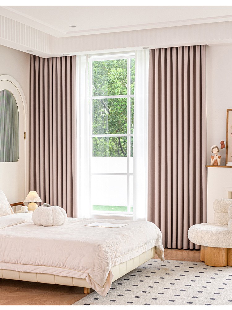 High temperature setting high light-blocking curtains 48 01