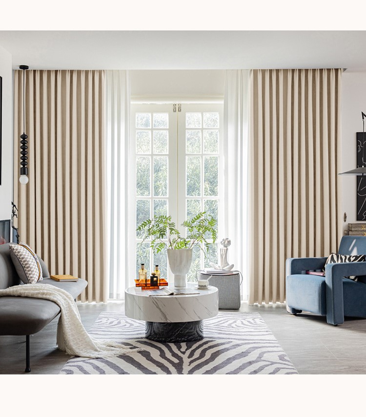 Light luxury high temperature setting new curtains 38