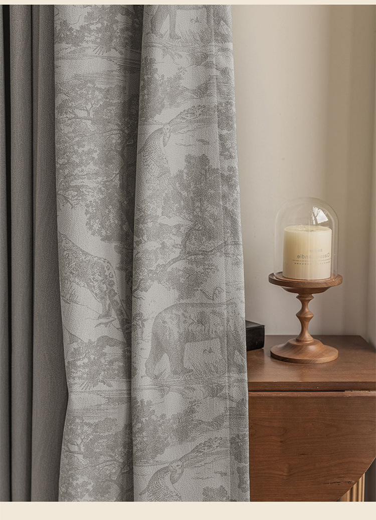 Retro european style curtains 42