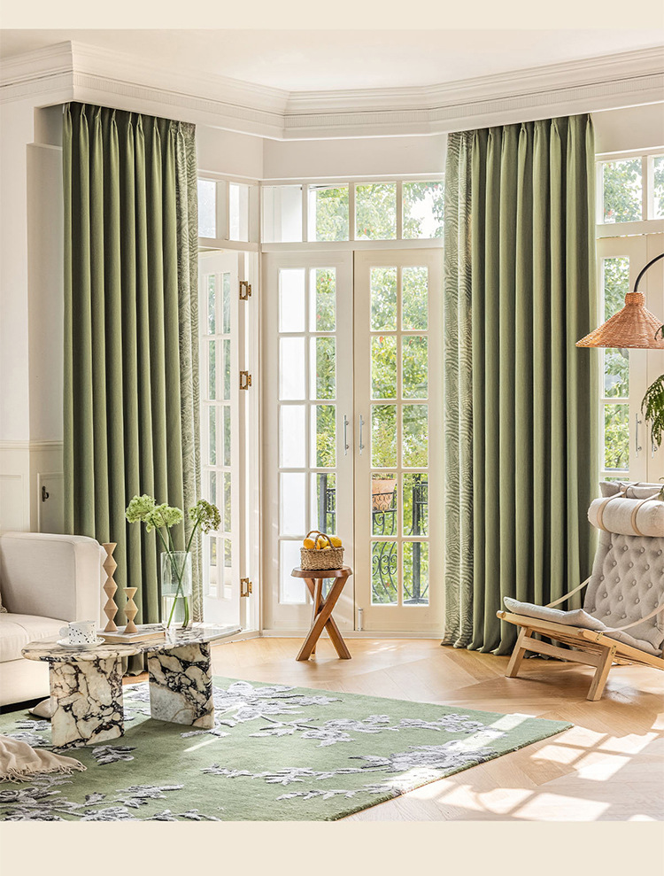 Retro european style curtains 42