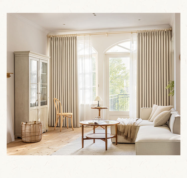 Bedroom blackout jacquard curtains 53 01