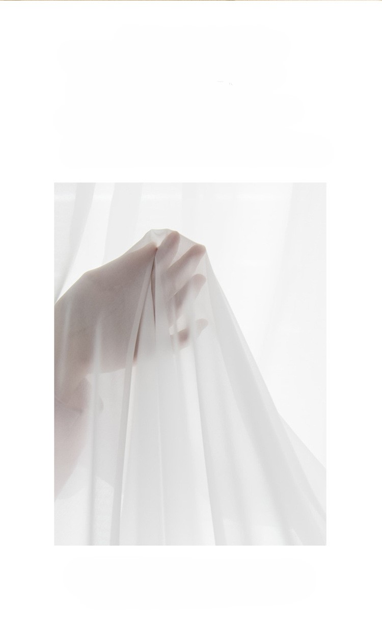 Hazy simple gauze curtain chiffon 59