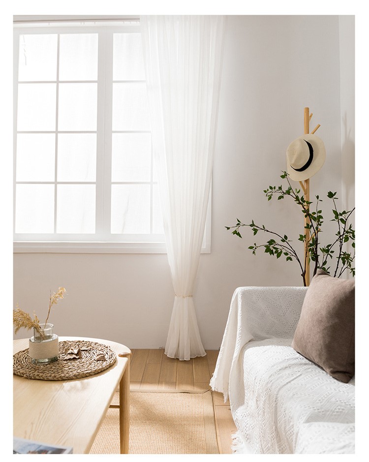 Hazy simple gauze curtain chiffon 59