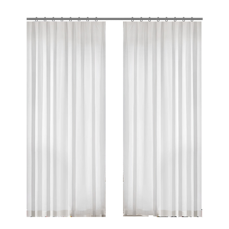 High-grade white sunshade curtain 60