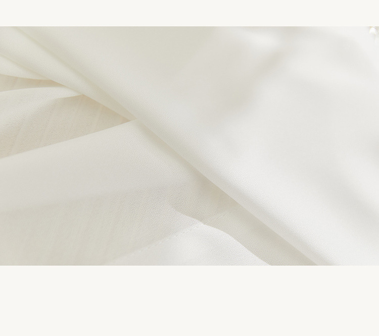 High-grade white sunshade curtain 60